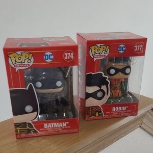 Funko Pop Heroes: Batman and Robin Set